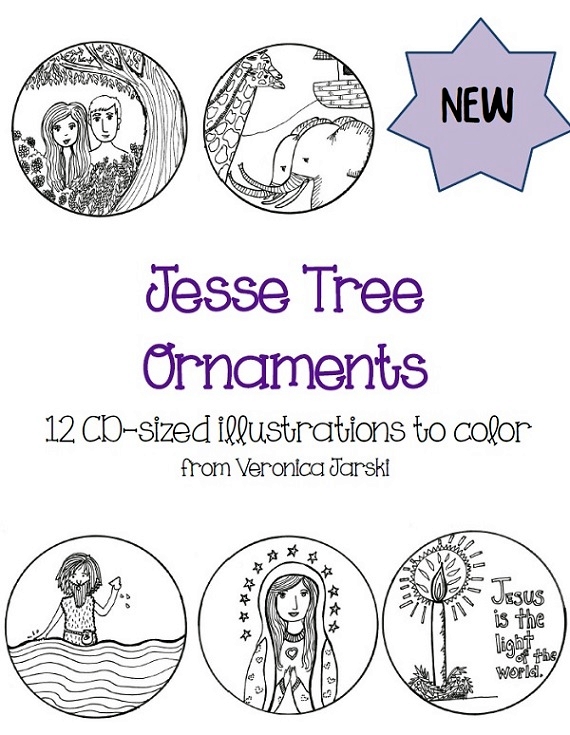 Paper dali jesse tree ornaments