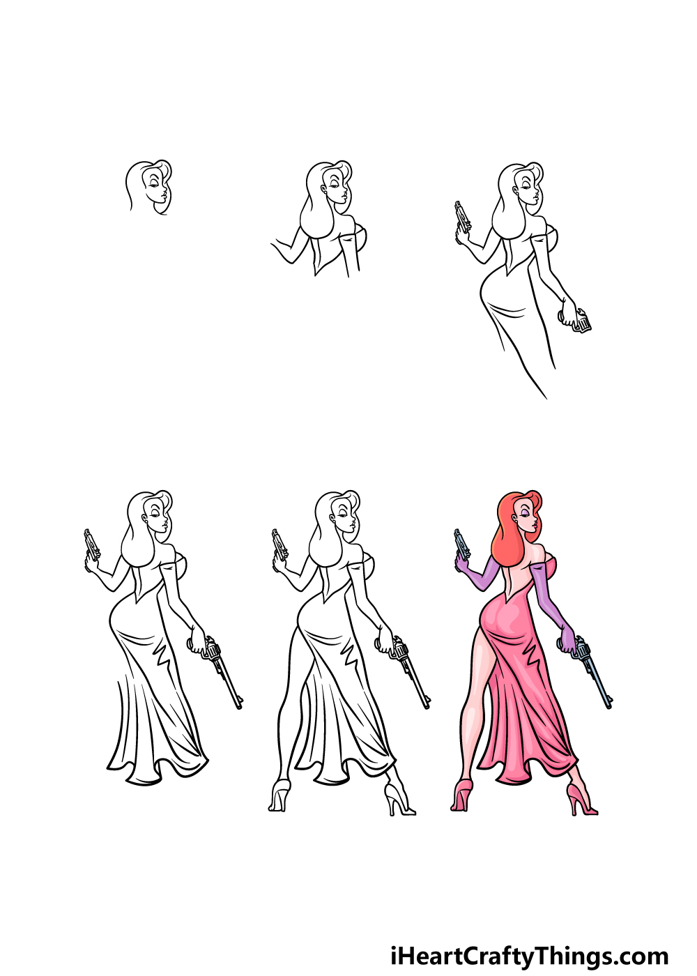 Jessica rabbit drawing