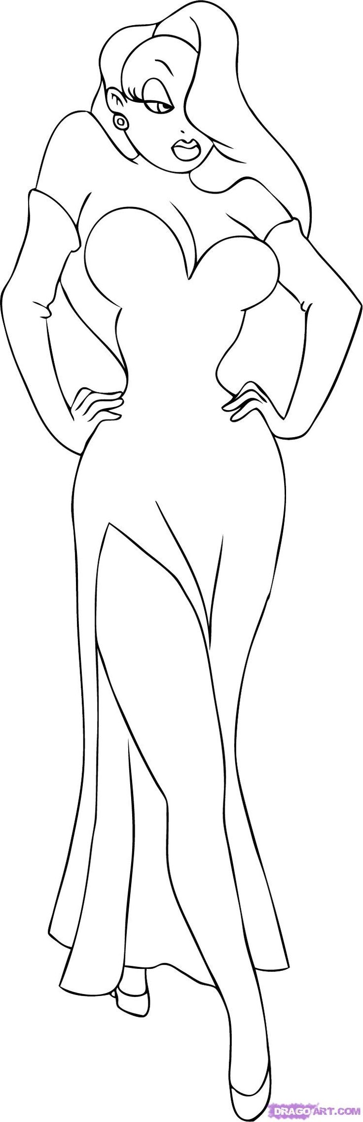 Pin by carmen mateo on project muse jessica rabbit cartoon coloring book art jessica rabbit