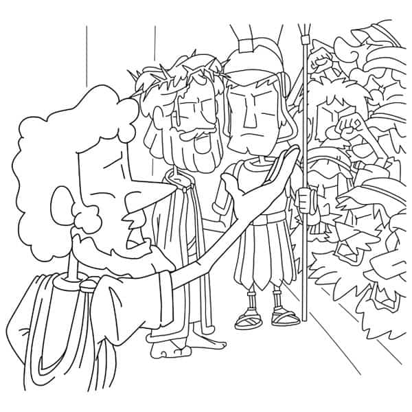 Jesus on trial bible lesson for young children