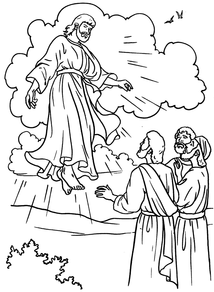 Jesus pages â printable pages