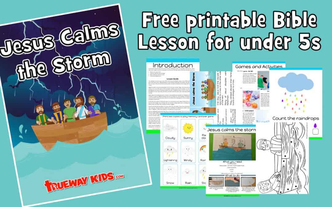 Jesus calms the storm