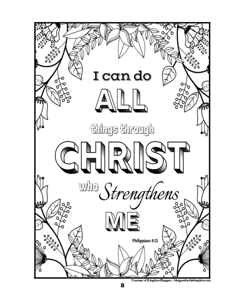 Christian adult coloring book â nursing home ministry resources