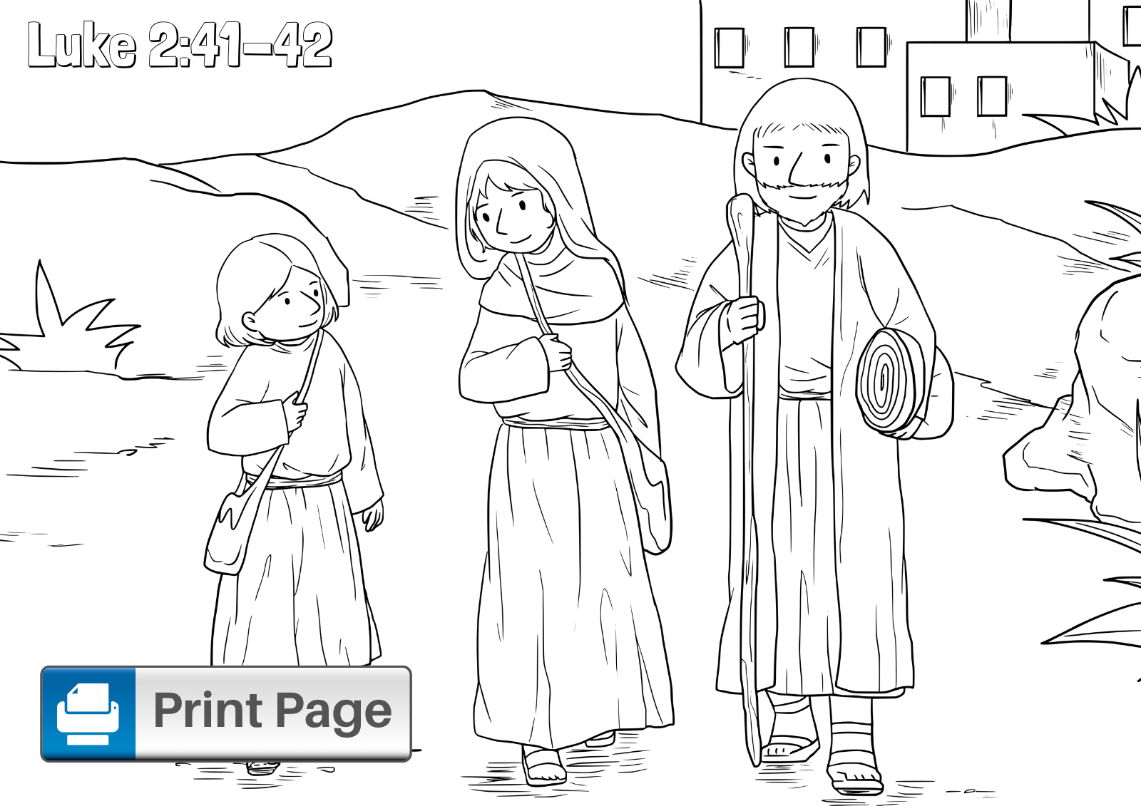 Boy jesus in the temple coloring pages for kids â connectus