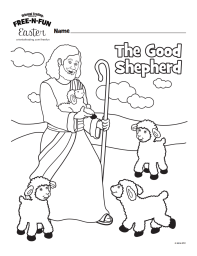 Jesus the good shepherd