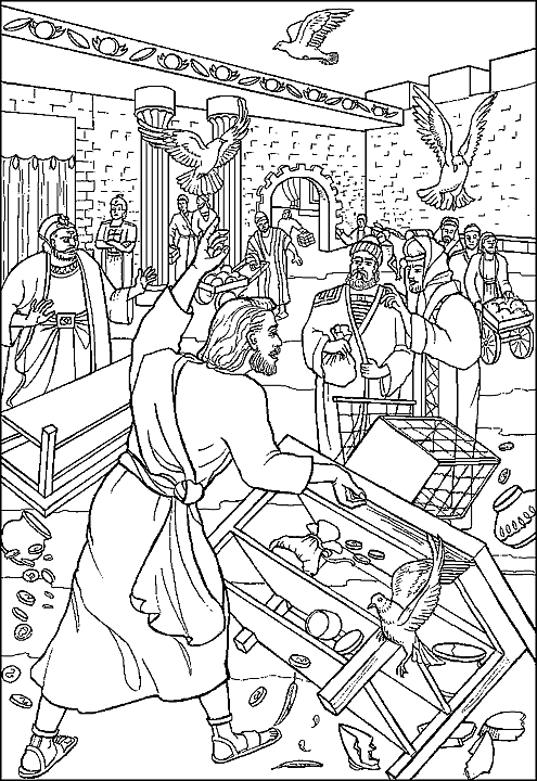 Jesãºs purifica el templo abda sermones para niãos del