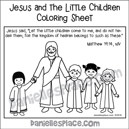Jesus has time for me bible crafts