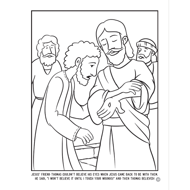 Jesus loves you coloring book