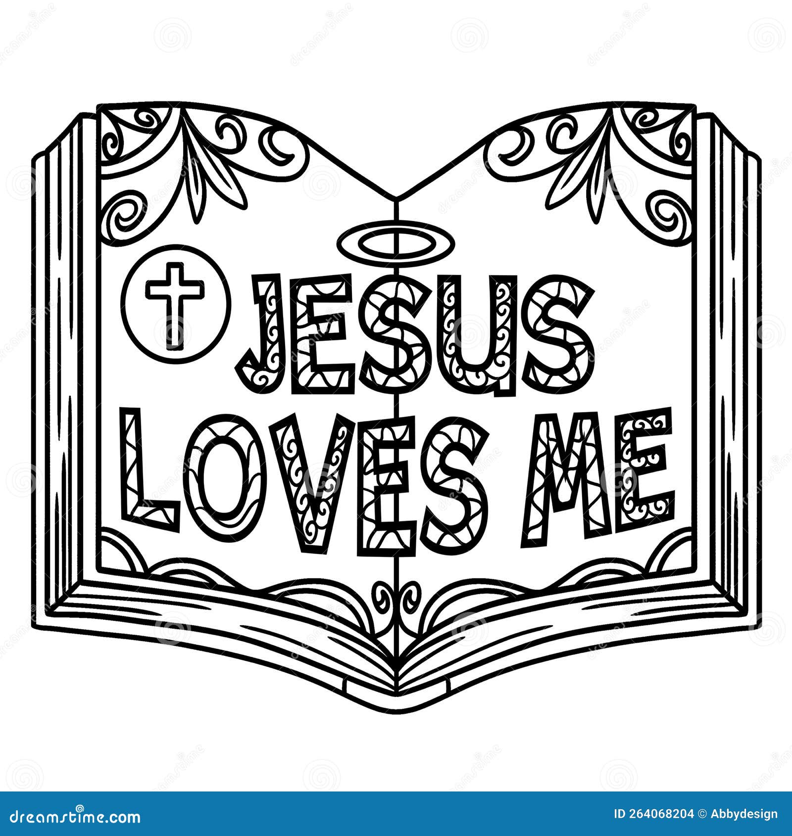 Jesus loves me stock illustrations â jesus loves me stock illustrations vectors clipart
