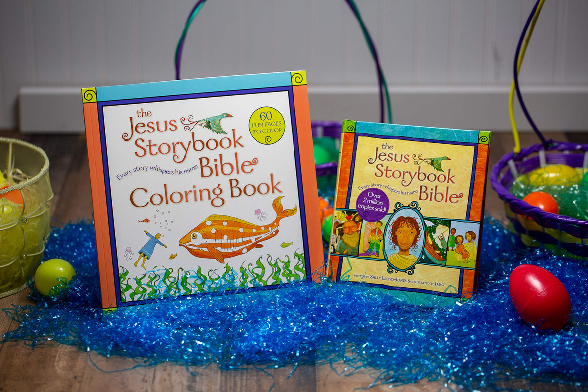 The jesus storybook bible coloring book for kids every story whispers â store