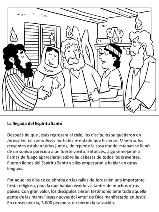 Historias del hechos de los apãstol para niãos