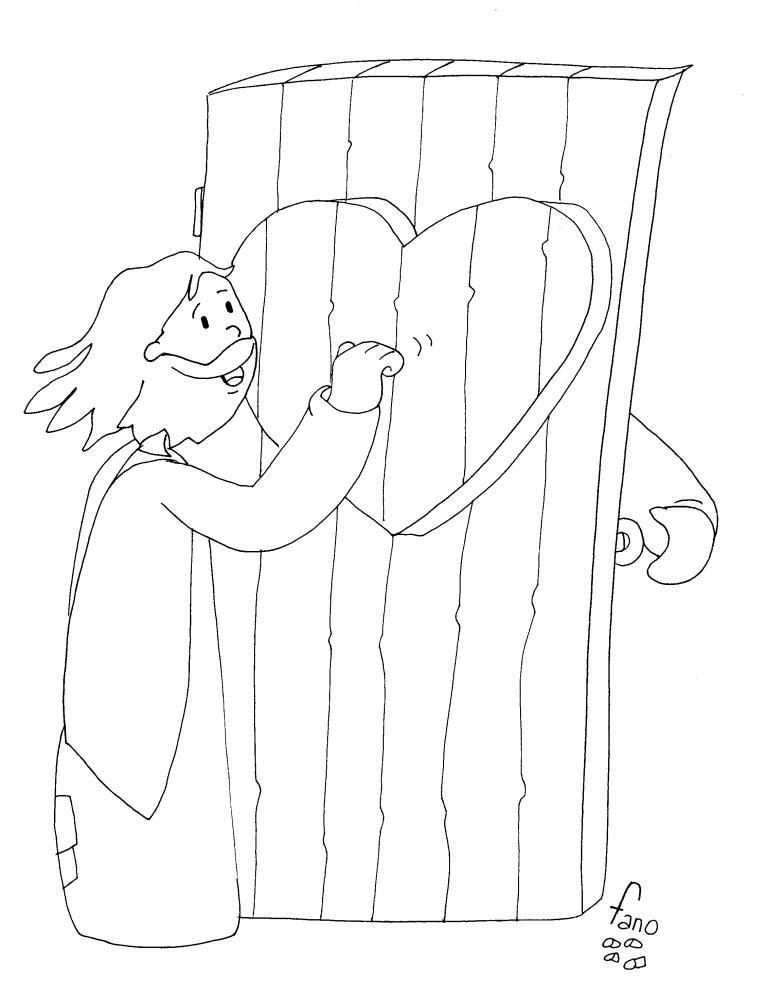 Dibujos de fano para colorear