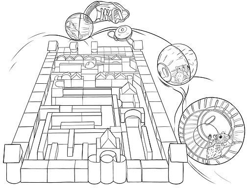 Coloring sheets the legend of jet the gerbil childrens book