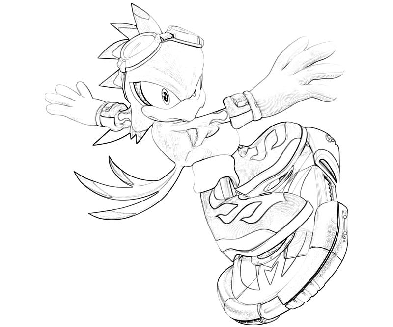 Sonic generations jet the hawk speed surfing