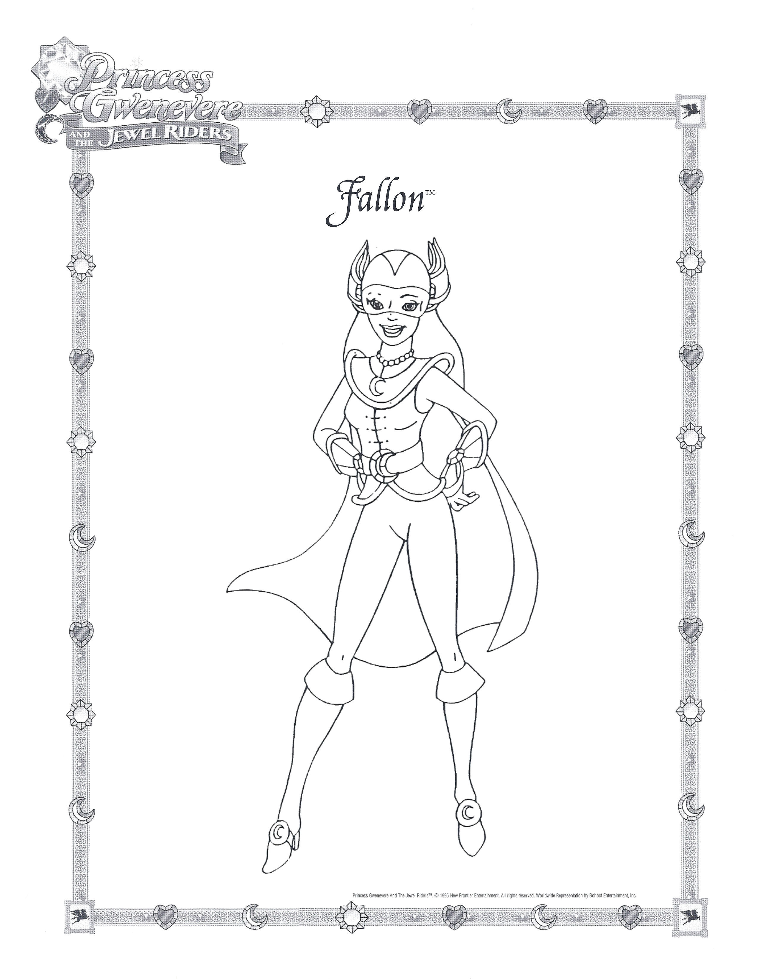 Coloring and activity pages â the jewel riders archive