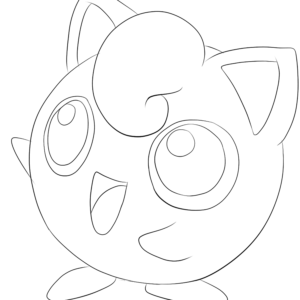 Jigglypuff coloring pages printable for free download