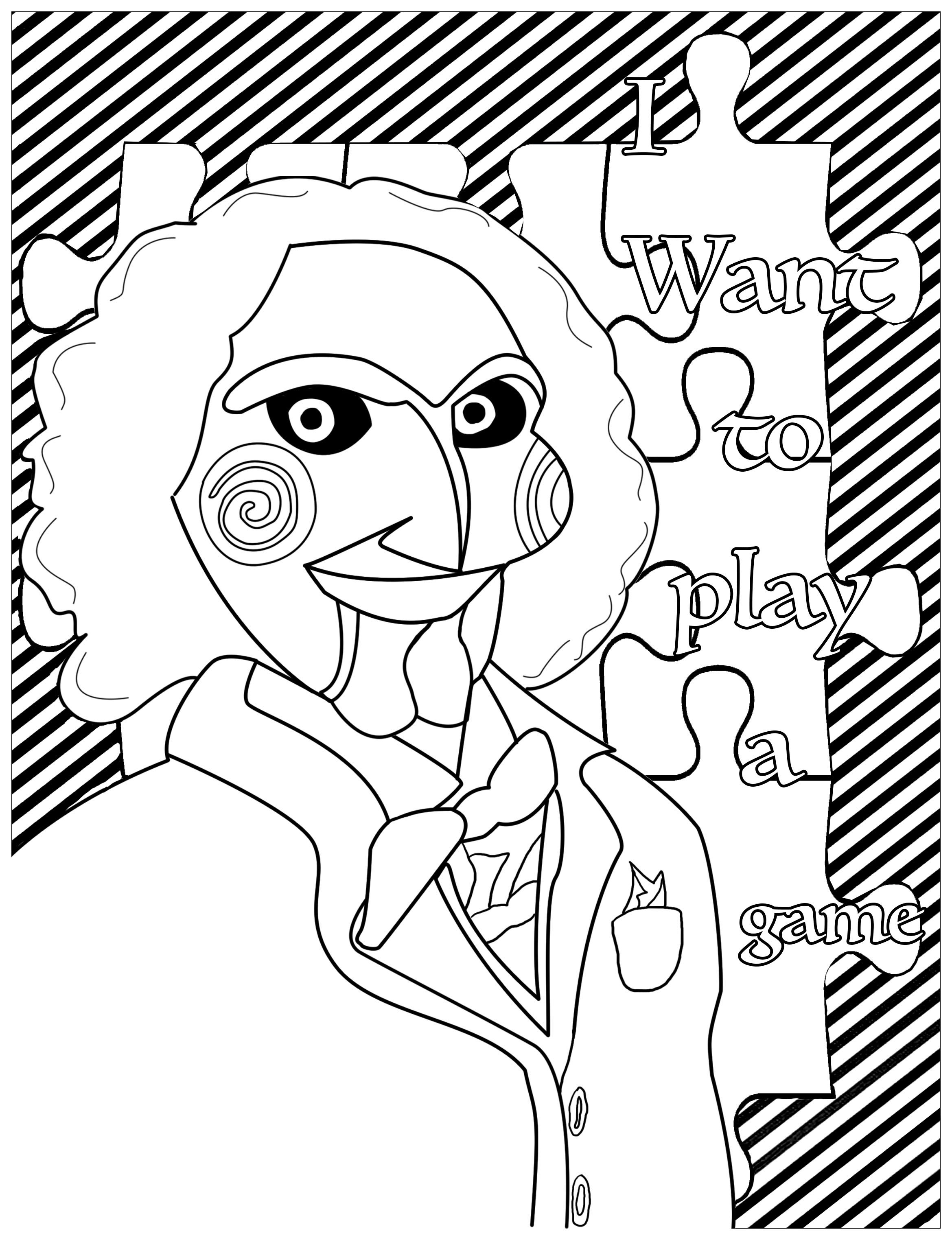 Jigsaw billy the puppet saw