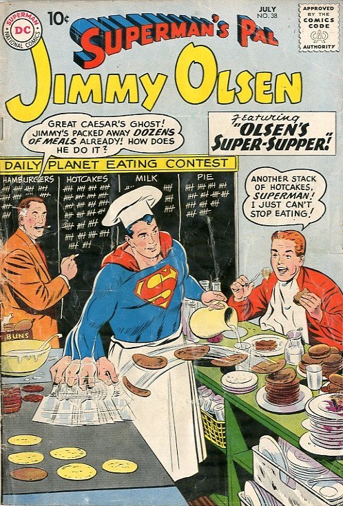 Jimmy olsen issue ics details four color ics