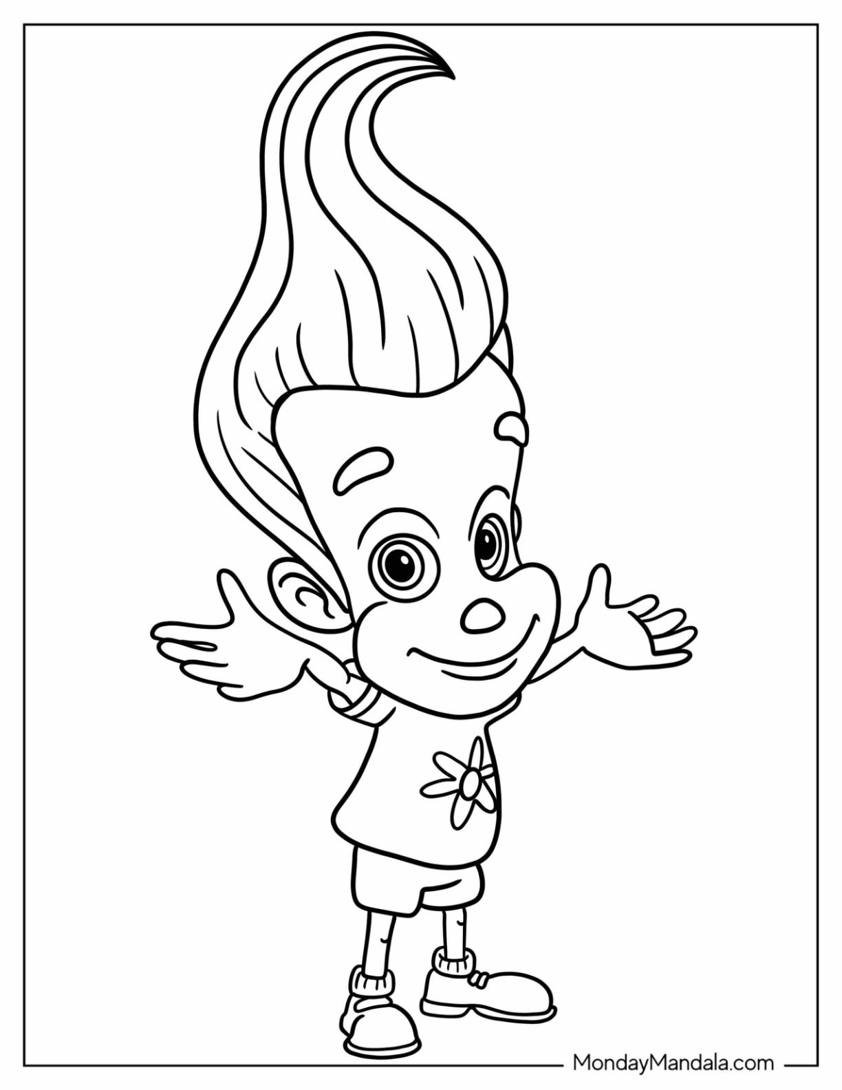 Nickelodeon coloring pages free pdf printables