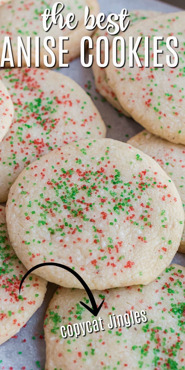 Homemade jingles cookies