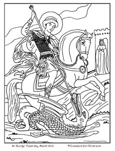 Joan of arc catholic coloring coloring pages saint coloring