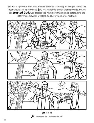 Old testament coloring book
