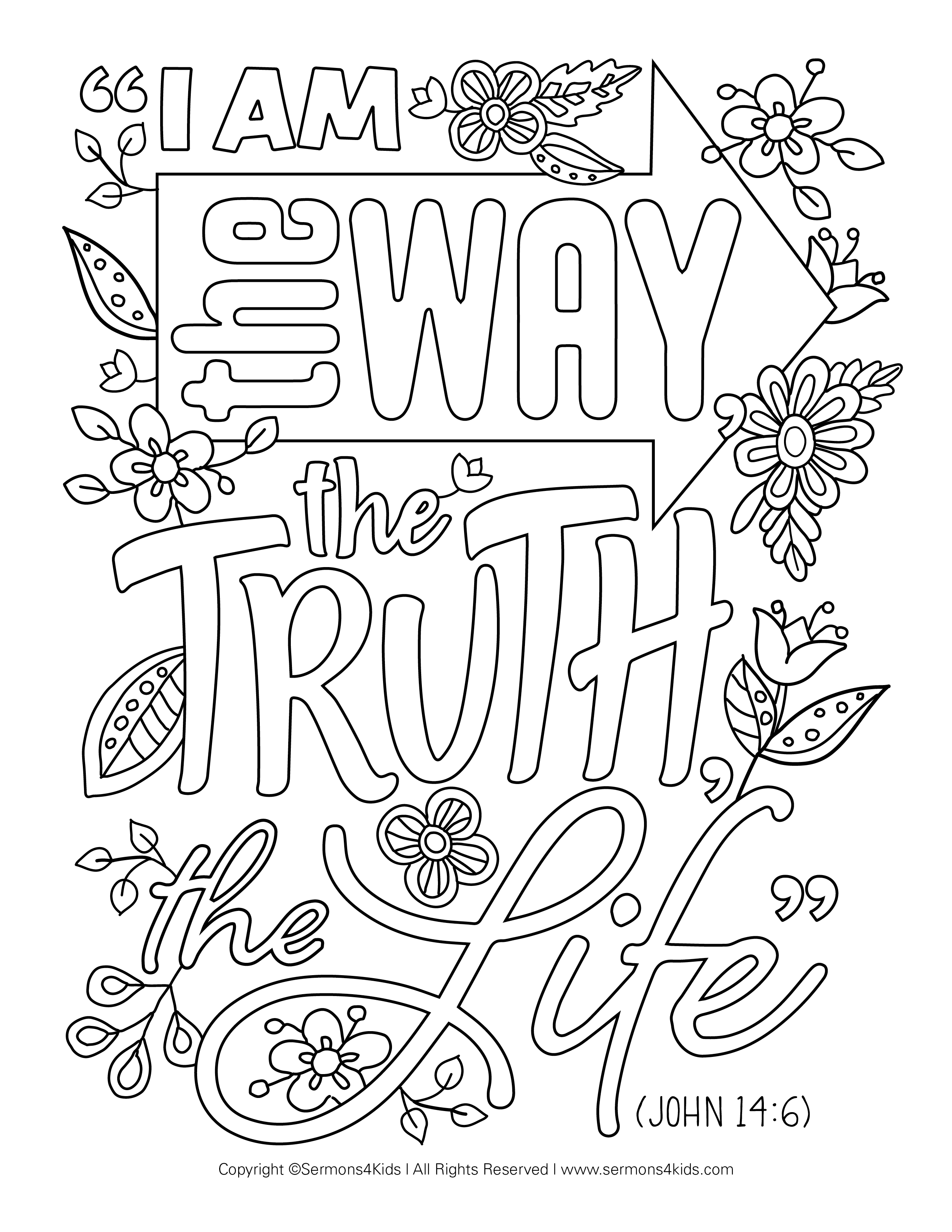 I am the way childrens sermons from