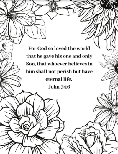 Bible verse coloring pages fun resources for kids of all ages