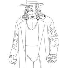 Wrestler john cena coloring pages