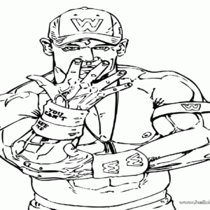John cena coloring pages printable for free download