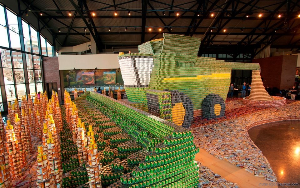 John deere feeding the hungry