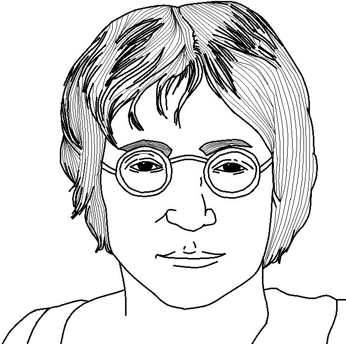 John lennon drawing by carterryan