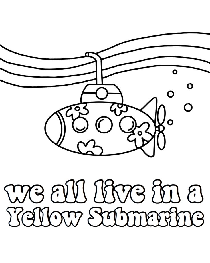 Colorful beatles coloring pages