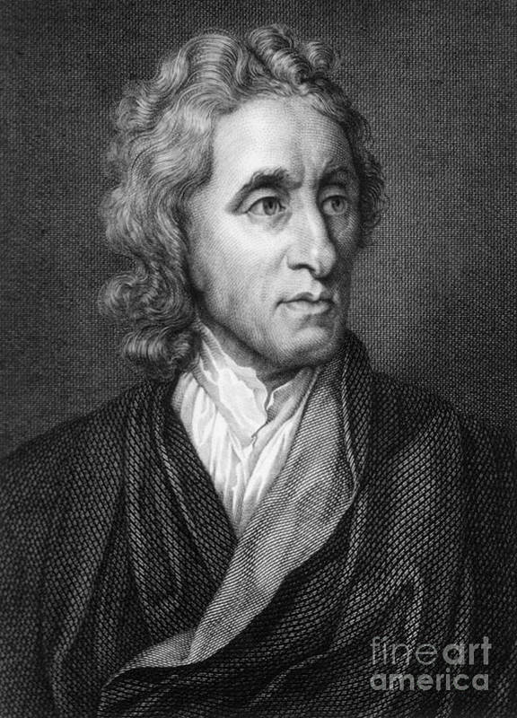 John locke english philosopher father art print by science source