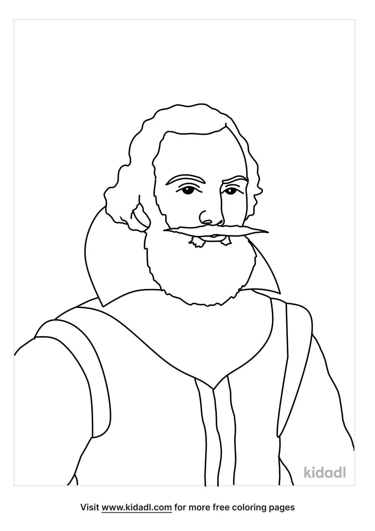 Free john smith coloring page coloring page printables