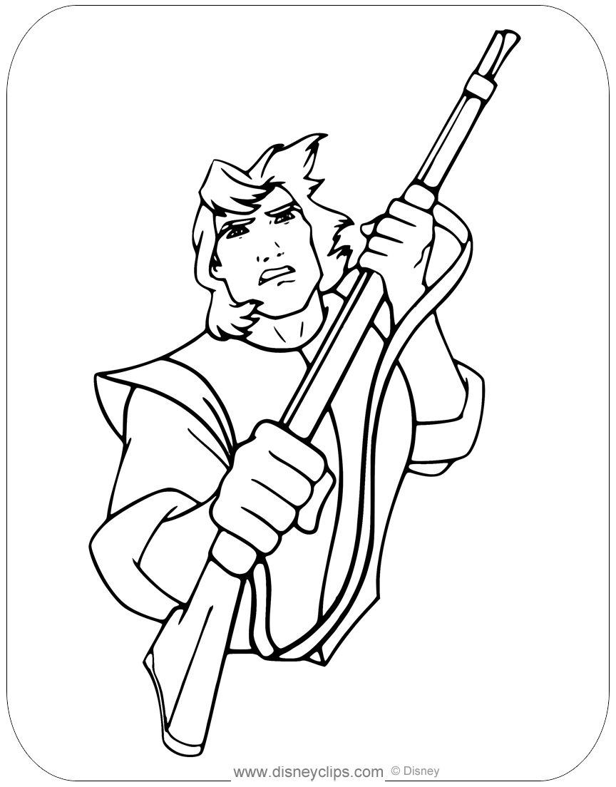 Free printable pocahontas coloring pages