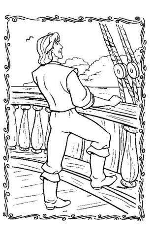 Captain john smith coloring page disney character sketches disney coloring pages cinderella coloring pages