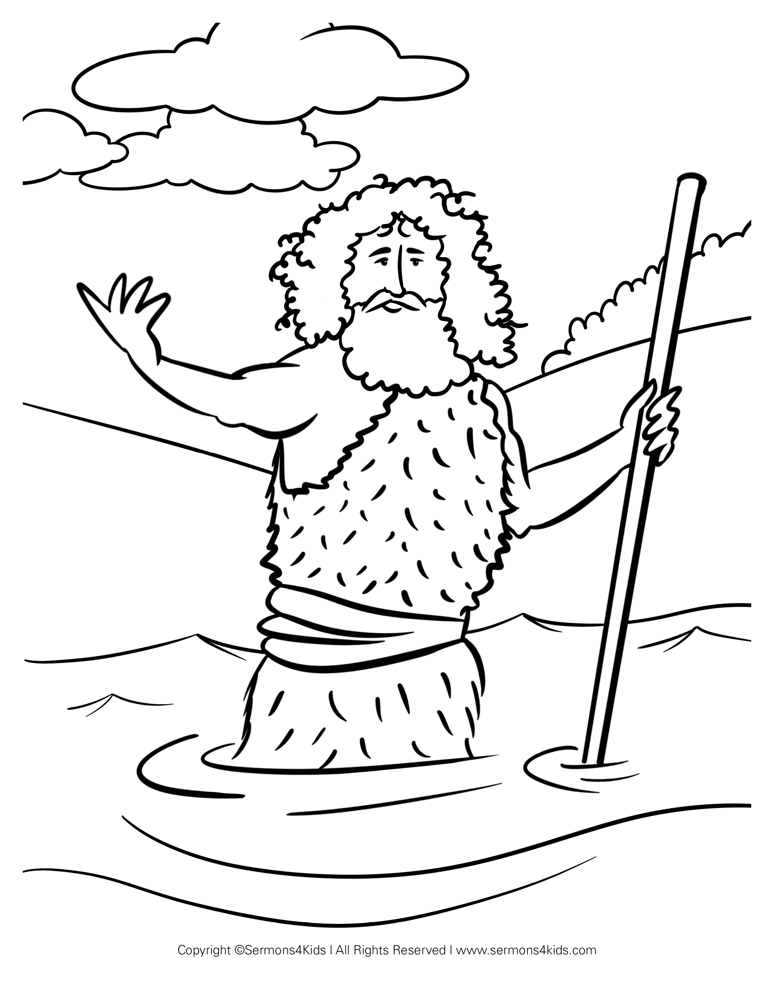 John the baptist childrens sermons from sermons