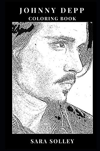 Buy johnny depp coloring book great acting talent and a