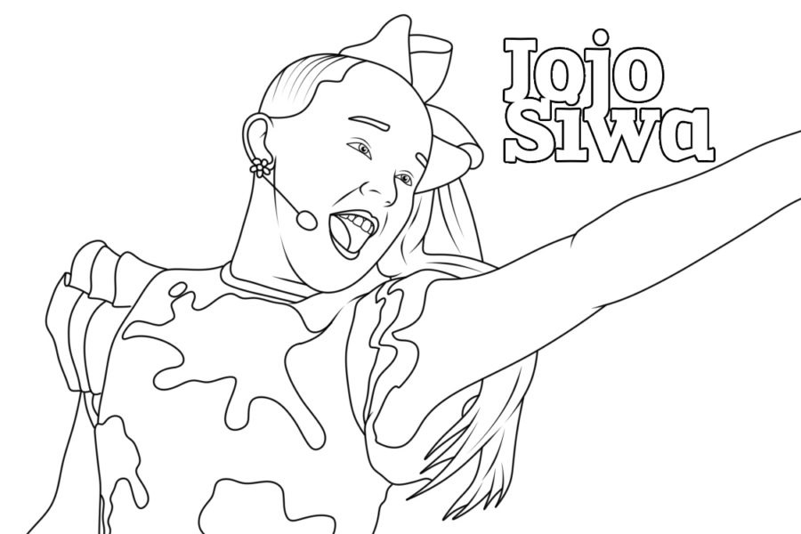 Jojo siwa coloring pages by coloringpageswk on