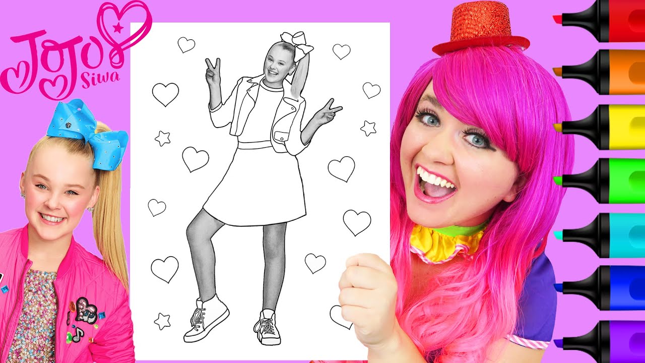 How to color jojo siwa arkers