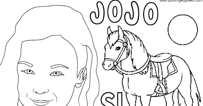 Jojo siwa unicorn coloring pages rcoloringpagespdf