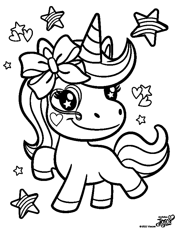 Jojo siwa coloring pages printable for free download