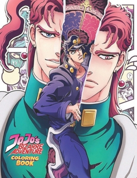 Jojos bizarre adventure coloring book book by jen zira