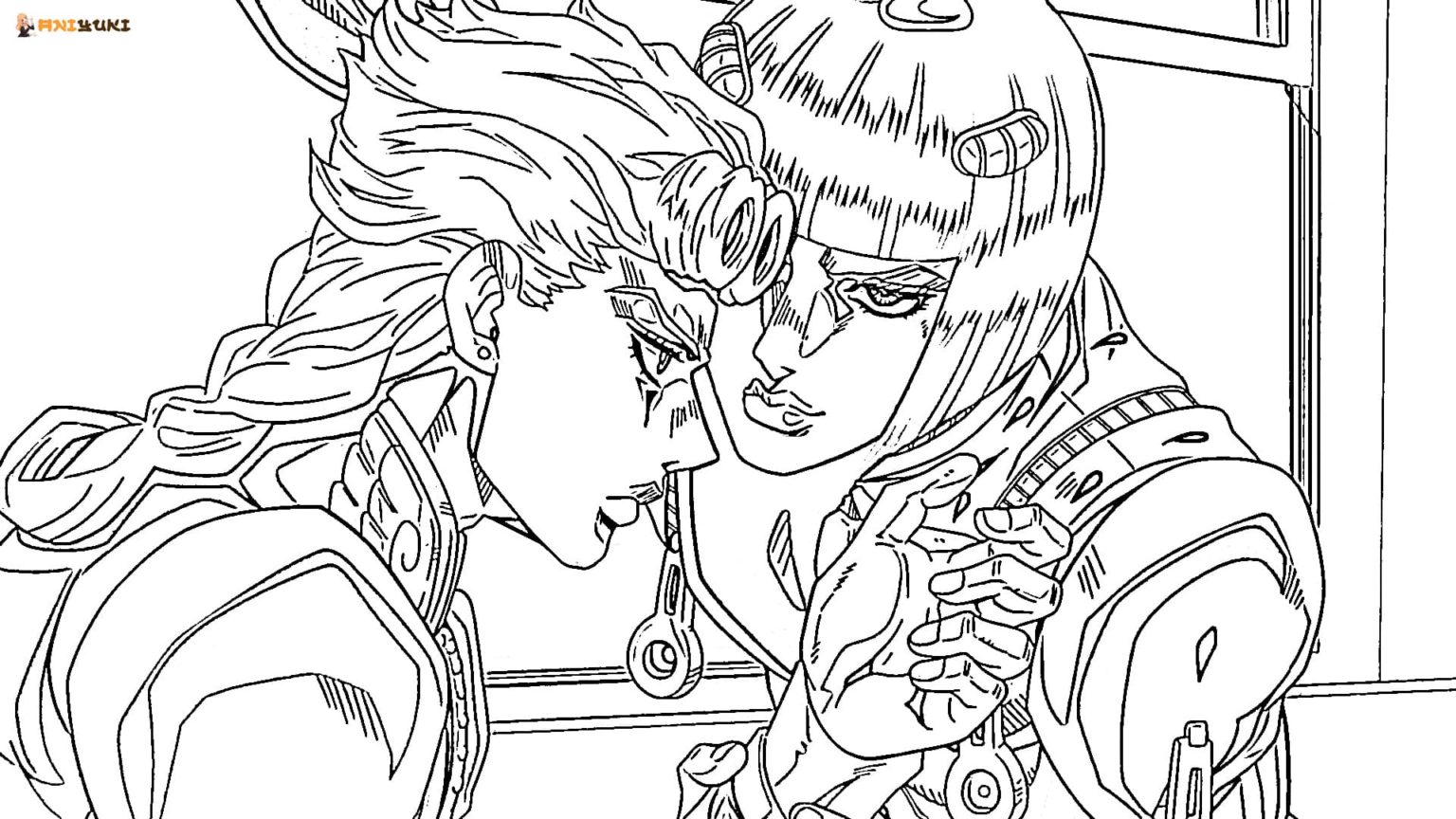 Jojos bizarre adventures coloring pages