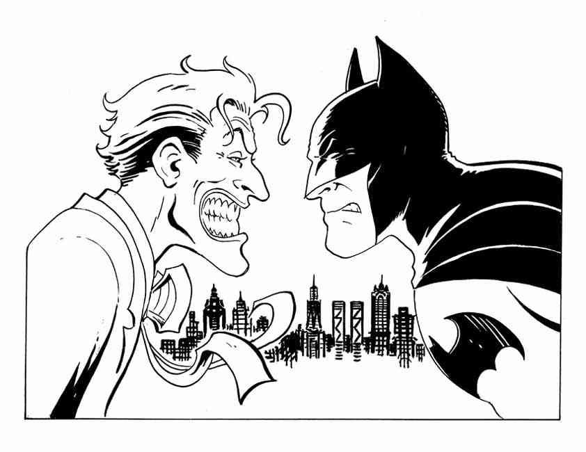 Joker coloring pages batman coloring pages drawing for kids house drawing for kids