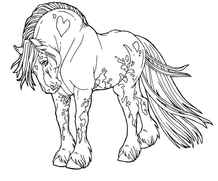 Pony coloring pages