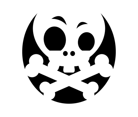 Pirate pumpkin carving stencil and more free printables