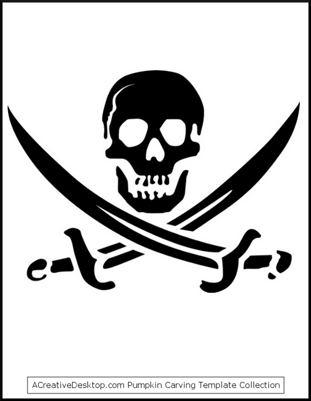 Free skull crossbones stencils and halloween skull templates halloween pumpkin stencils pumpkin stencils free skull template