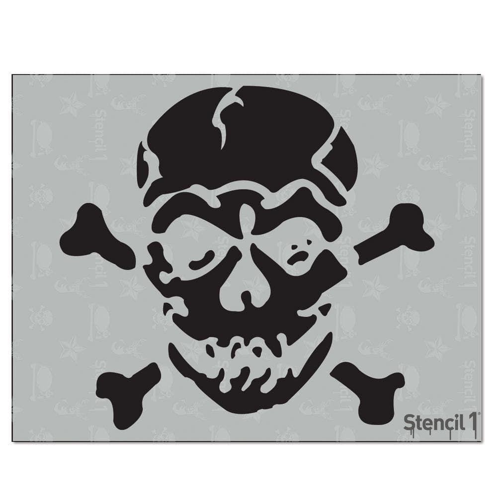 Stencil jolly roger stencil s